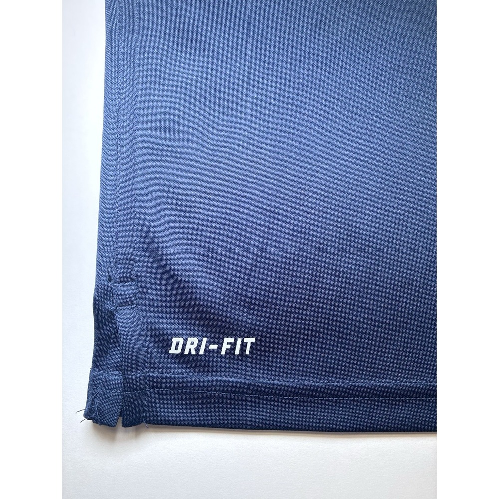 Detroit Tigers Nike Dri-FIT Polo Shirt Mens Large Navy Blue MLB Baseball - Picture 6 of 11